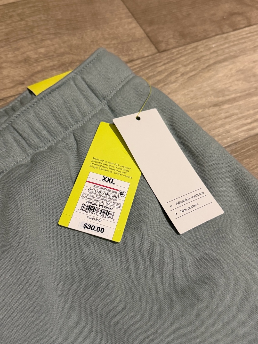 all in motion Women's Active Comfort Jogger Sweatpants Sage Green Size XXL - Picture 5 of 14
